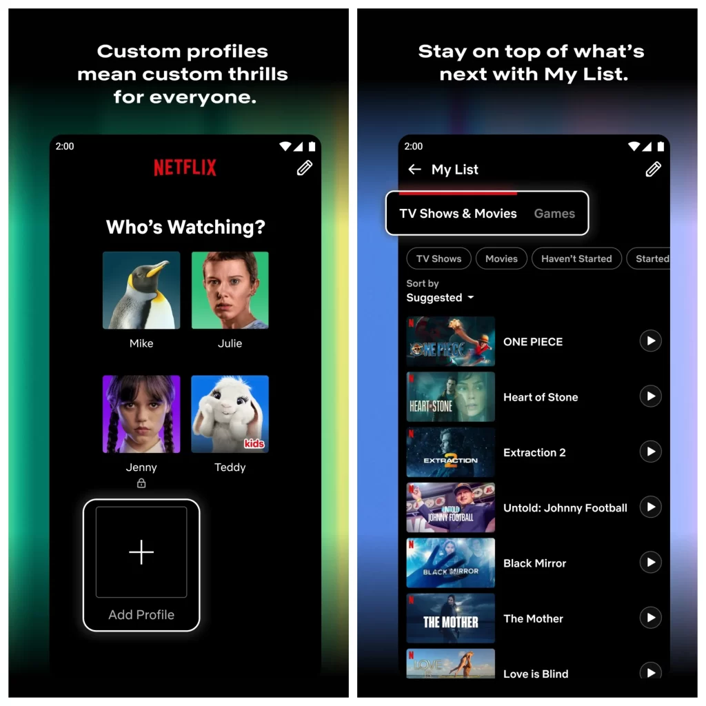 Netflix Mod Apk (Premium Unlocked)